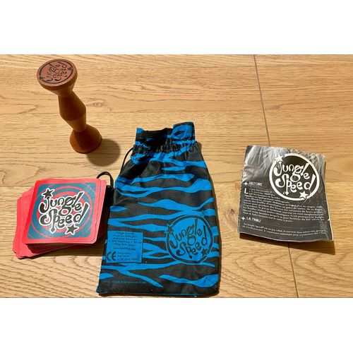 Jungle Speed - Totem Bois Et Sac Coton