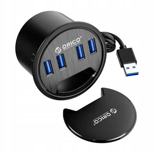 Hub USB - ORICO - Desk-4U-BK-BP - 4 Ports USB-A - USB 3.1 - 5 Gbps