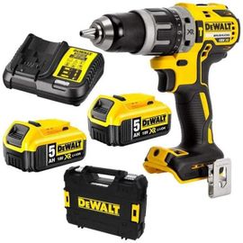 Perceuse à percussion - DEWALT - DCD796P2 - 18V - 2x5,0 Ah - TSTAK