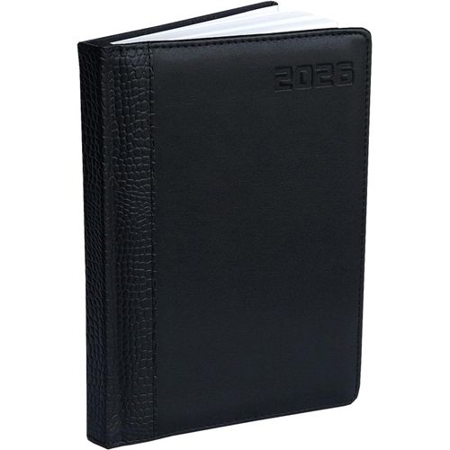 Agenda 2026 A5 Aspect Cuir ¿ 1 Jour Et 1 Page Lundi (Sa & So 1 Page), Agenda 2026 Et Agenda Journalier À Couverture Rigide, Calendrier De Bureau Avec Aperçu De L'année 2026