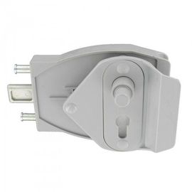 Serrure réversible à bouton poussoir - gris - EE TIRARD