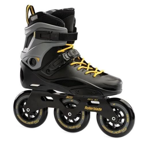 Rollers - Rollerblade - Rb 110 - Noir/Saffron - Taille 36,5 - Chausson Anatomique