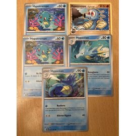(1469) 3x Hypotrempe + 2x Hypocéan (Pokemon) 