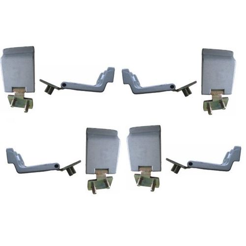 Kit Complet Des 4 Charnières Pour Portes Arrières - Renault Trafic 2.1 D 64 05/1989-03/2001