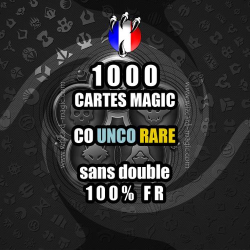 Lot De 1000 Cartes Magic The Gahtering
