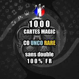 Lot De 1000 Cartes Magic The Gahtering