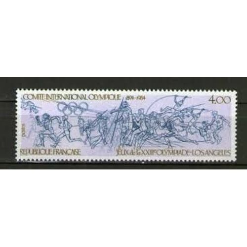 Jeux Olympiques D'Été À Los Angeles Année 1984 N° 2314 Yvert Et Tellier Luxe