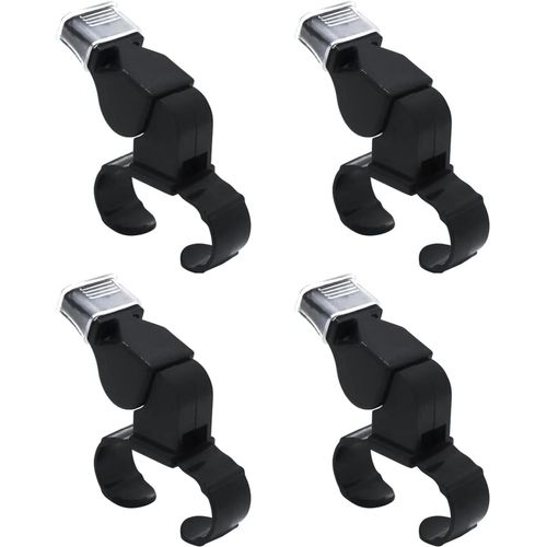 Sept-4 Pièces Sifflet D'arbitre De Sport, Sifflet Football, Sifflet De Sport Pour L'entraînement, Sifflet D'arbitre Avec Poignée, Sifflets Puissants Et Nets Pour L'entraînement Et Le Camping En Plein