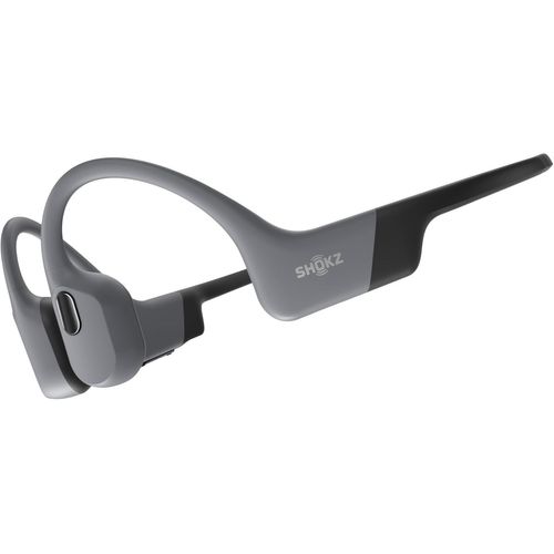 Openswim Pro Casque À Conduction Osseuse, Écouteurs Sans Fil À Oreilles Libres, Ip68, Bluetooth 5.4, Stockage Mp3 32 Go, Micros À Annulation De Bruit, 9 H D'Autonomie Pour Courir Et Nager - Gris