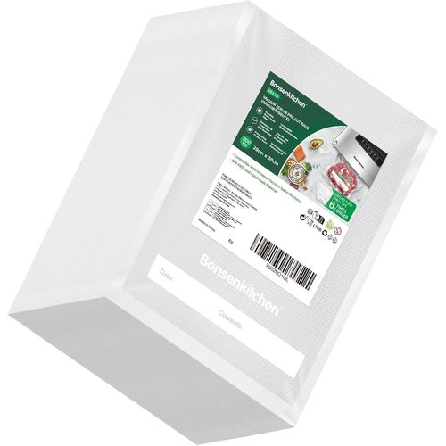 Sacs Sous Vide Alimentaire, 200 Sacs -20 X 30 Cm, Pour Machines Sous Vide Et Cuisson Sous Vide, Sans Bpa, Vb3208[Z1203]