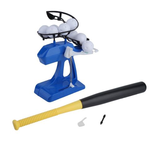 Mini Entraînement De Baseball Pour Enfants, Réglable, Machine À Plectre Intelligente Et Automatique, Sport, Apprendre À Jouer, Outil Bleu