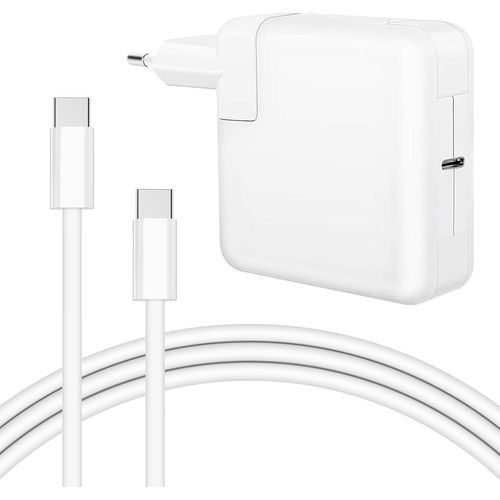 Chargeur Mac Book,100W 96W Chargeur Usb C Compatible Avec Macbook Pro 16/15/14/13 Pouces, Mac Book Air 2020/2019/2018, Ipad Pro Pouces Et Tous Les Appareils Type-C, Avec Câble C-C De 2M[Z3842]