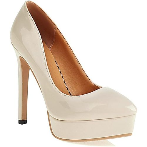 Chaussures Pour Femme À Talon Bloc Tendance À Bout Pointu À Talons Hauts À Enfiler Pour Soirée Et Fête Pour Femme Zg-6371