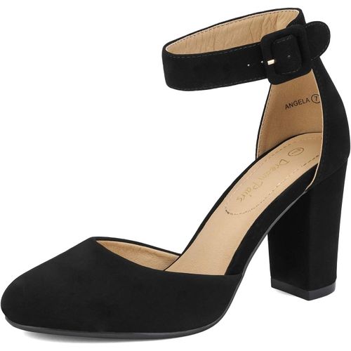 Chaussures À Talons Hauts Pour Femmes Escarpins Elégants Avec Bride À La Cheville Pour Mariages Et Fêtes Angela