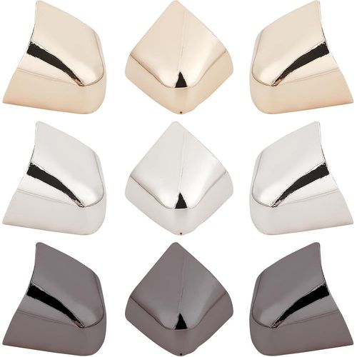 6pcs 3 Couleurs Métal Chaussures Pointu Protecteur Couleur Unie Talons Hauts Embout Élégant Talons Hauts Pointe Couverture Durable Chaussures Conseils Cap Pour Chaussures Protection