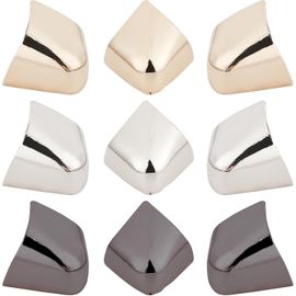 6pcs 3 Couleurs Métal Chaussures Pointu Protecteur Couleur Unie Talons Hauts Embout Élégant Talons Hauts Pointe Couverture Durable Chaussures Conseils Cap Pour Chaussures Protection