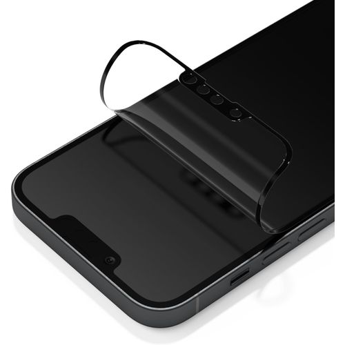 Protection D'Écran Pro Transparente Compatible Avec[Iphone 16E/14/13 Pro/13]Résistance Renforcée Contre Les Chocs, Les Rayures,Anti-Statique,Anti-Lumière Bleue, Outil D'Installation Inclus