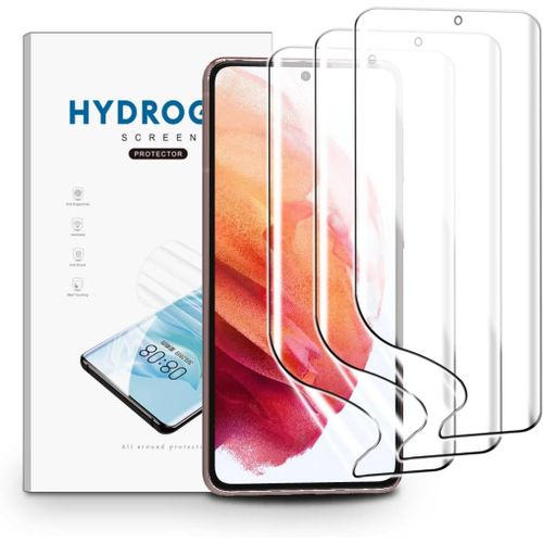 Film Hydrogel Pour Samsung Galaxy S21 5g, 3 Pièces Tpu Film Protection Écran Hd Clair Doux Transparent Film De Protection D'écran