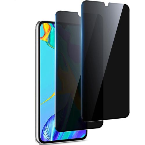 Kalanka-Pour Huawei P30 Verre Trempé Anti Espion, 2 Pièces 9h Dureté Privacy Film De Protection Écran, Efficace Contre Les Anti-Rayures Sans Bulles Anti-Spy Vitre Protecteur - Noir