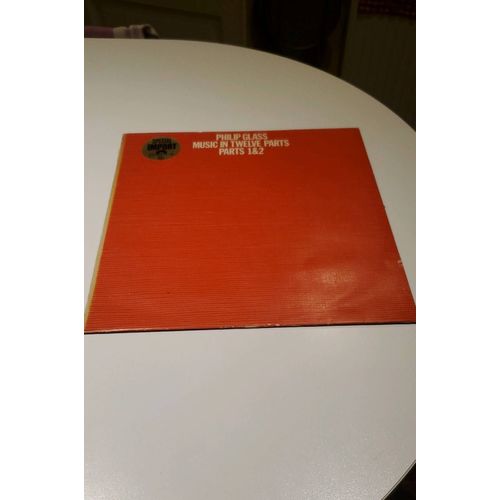 Philip Glass Music In Twelve 12 Parts Virgin 1974