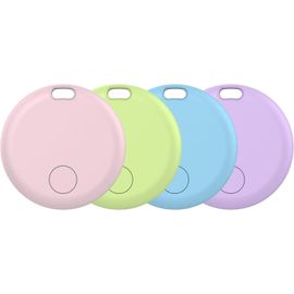 SUBZONAL-Smart Air Traceur Tag, Apple Traceur Lot de 4, Localiser Fonctionne avec Apple Find My(Uniquement iOS), Batterie Durée de Vie d'un an, Localisateur de Clés/Portefeuilles/Valises/Sac à Dos