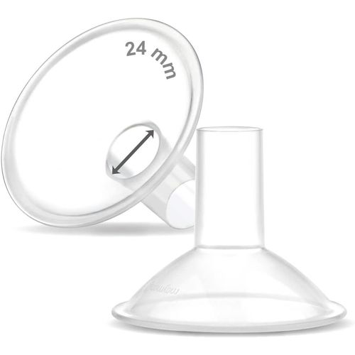 Kalanka-Myfit Crater Series Lot De 2 Protège-Laits En 2 Parties Compatible Avec Tire-Lait Medela 24 Mm