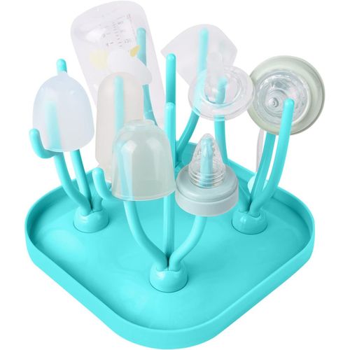 Kalanka-Sèche Biberon Bébé,Séchoir Pour Bouteille Supports De Séchage De Bouteilles Amovible Pour Biberon,Couverts,Tétines Gobelets