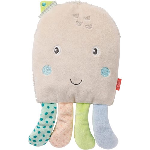 054644 Bouillotte Pieuvre - Coussin Chauffant/Rafraîchissant aux Noyaux de Cerise dans une Adorable Forme de Pieuvre - Pour Bébés et Tout-Petits dès 0 Mois - Taille 24 cm