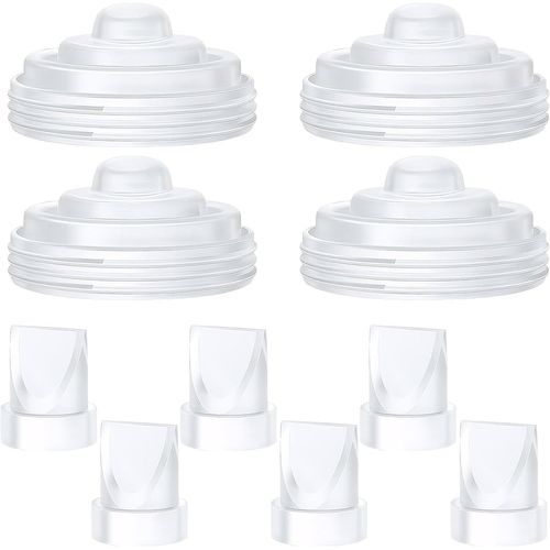 Kalanka-10 Pièces Bec De Canard De Rechange Et Diaphragmes, Silicone Pour Pièces De Tire-Lait M5 Accessoires De Rechange Originaux Vannes À Bec De Canard Pour Tire-Lait M5