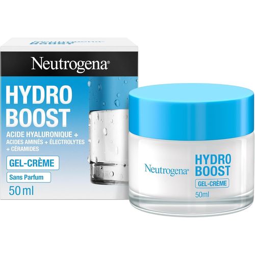 Gel-Crème Hydro Boost (Pot De 50 Ml)¿Crème Hydratante Pour Les Peaux Sensibles À L'acide Hyaluronique Et Tréhalose Botanique¿Gel Hydratant Pour Un Teint Frais Et Éclatant 