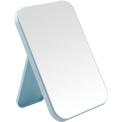 Miroir De Maquillage De Bureau De 20,3 Cm, Miroir Carré De Princesse Portable, À Suspendre Au Mur, Double Usage, Violet 