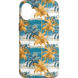 Kalanka-Motif Palmier Tropical, Île D'été, Paysage De Plage Coque Pour Iphone 16 Plus
