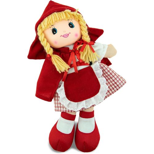 KALANKA-Teorème - Poupée de Chiffon Charlotte des Contes de fées, poupée en Tissu, Jouet pour Enfants, Hauteur 30 cm