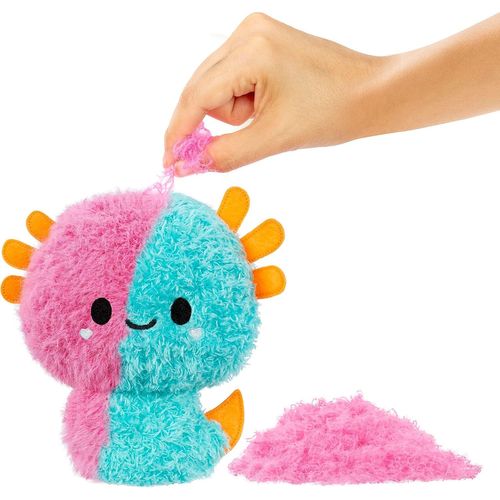 KALANKA-Petite Peluche à Collectionner - Axolotl - Déballage Surprise avec ASMR, Fidget, DIY Rembourrage à Retirer, Peluche Ultra-Douce - Idéal pour Les Enfants de 4 Ans et Plus