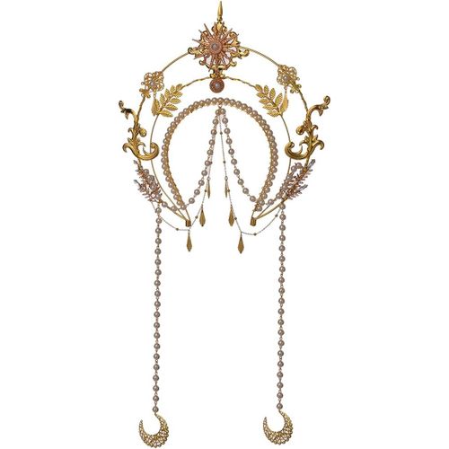 Tzf-Halo Couronne Marie Déesse Bandeau Aux Femmes Halloween Costume Déesse Casque (Style #11)
