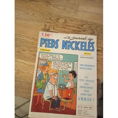Le Journal Des Pieds Nickelés Numéro 79 - Août 1972