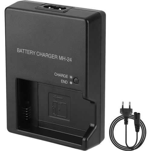 Mh-24 Chargeur Pour En-El14 En-El14A, Chargeur Rapide Compatible Avec Nikon D3100 D3200 D3300 D3400 D3500 D5100 D5200 D5300 D5500 D5600 P7000 P7100 P7700 P7800 Appareils Photo Reflex[Z141]