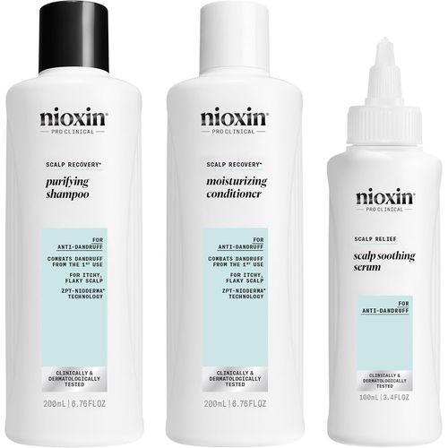 Scalp Recovery - Antipelliculaire Et Anti-Démangeaisons - Kit/Shampoing/Après-Shampoing/Sérum Apaisant/Exfoliant[Z2384] 