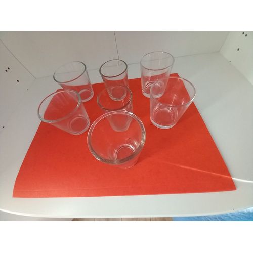 Lot De 6 Verrines En Verre Sans Marque