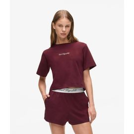 Karl Lagerfeld - Coffret Cadeau Pyjama, Femme, Vin Windsor, Taille: S