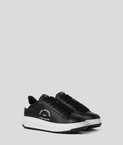Karl Lagerfeld - Baskets Crantées Rue St-guillaume Kapri, Homme, Noir/blanc, Taille: 42