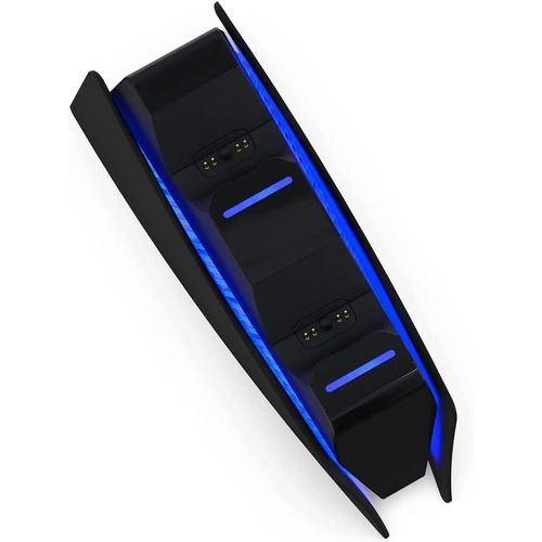 Station De Charge Dualwhip Pour Playstation 5, Type-C, Touriste, Support De Chargeur S6, Contrôleur De Jeu Sans Fil-Black