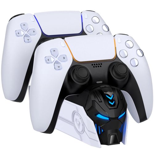 Support De Contrôleur Sans Fil Pour Sony Playstation 5, Base De Charge Pour Manette De Jeu, Chargeur Rapide Pour Ps5, Touriste, Double Fouet-Fc500