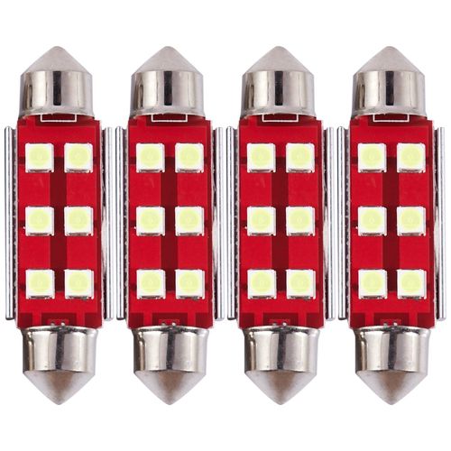 Ampoules Led Blanches Pour Planner,Plate Light,Super Bright Canbus,Puce 6-Smd 3030,41mm,211-2,212-2,569,Sg-D375348485