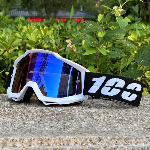 Mx Lunettes De Moto Lunettes De Motocross Lunettes De Soleil Tout-Terrain Pour Homme Vtt Atv Masque Coupe-Vent Protection Cyclisme Lunettes De Course-Only Goggles
