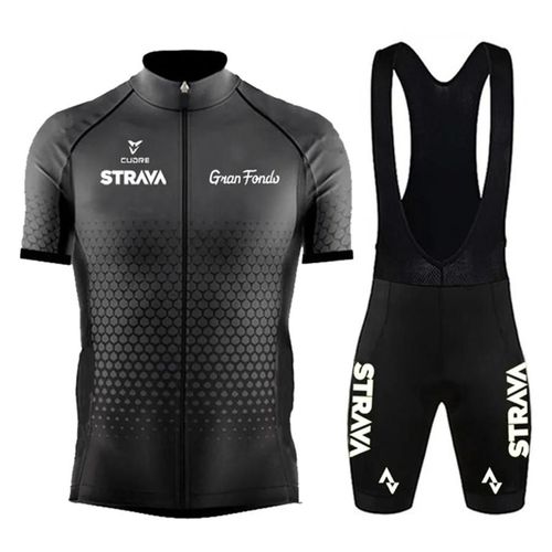 Strvav Maillot De Cyclisme Ensemble Été Respirant Vtt Vélo Vêtements Uniforme Maillot Ropa Ciclismo Hommes Vélo Vêtements Costume Hombre-L-Pic Color