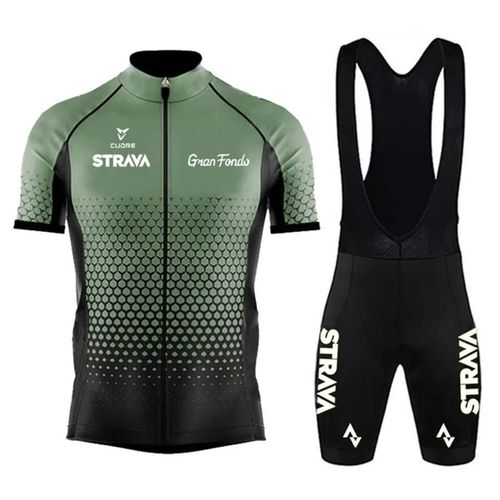 Strvav Maillot De Cyclisme Ensemble Été Respirant Vtt Vélo Vêtements Uniforme Maillot Ropa Ciclismo Hommes Vélo Vêtements Costume Hombre-L-Pic Color
