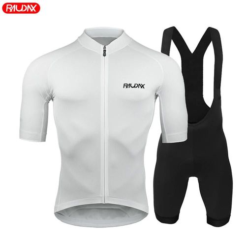 Raudax Team 2024 Hommes Été À Manches Courtes Maillot De Cyclisme Ensemble Vtt Maillot Ropa Ciclismo Vêtements De Vélo Respirant Vêtements De Cyclisme-S-Cycling Set