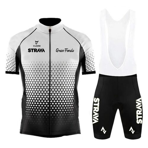 Strvav Maillot De Cyclisme Ensemble Été Respirant Vtt Vélo Vêtements Uniforme Maillot Ropa Ciclismo Hommes Vélo Vêtements Costume Hombre-M-Pic Color