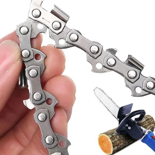 Chaîne de tronçonneuse en métal de 14/16 pouces, 3/8 pouces, calibre LP 050 50/52/53/56/57/59, accessoire de scie électrique, chaîne de scie à chaîne de remplacement-14 inch 050 53 DL-